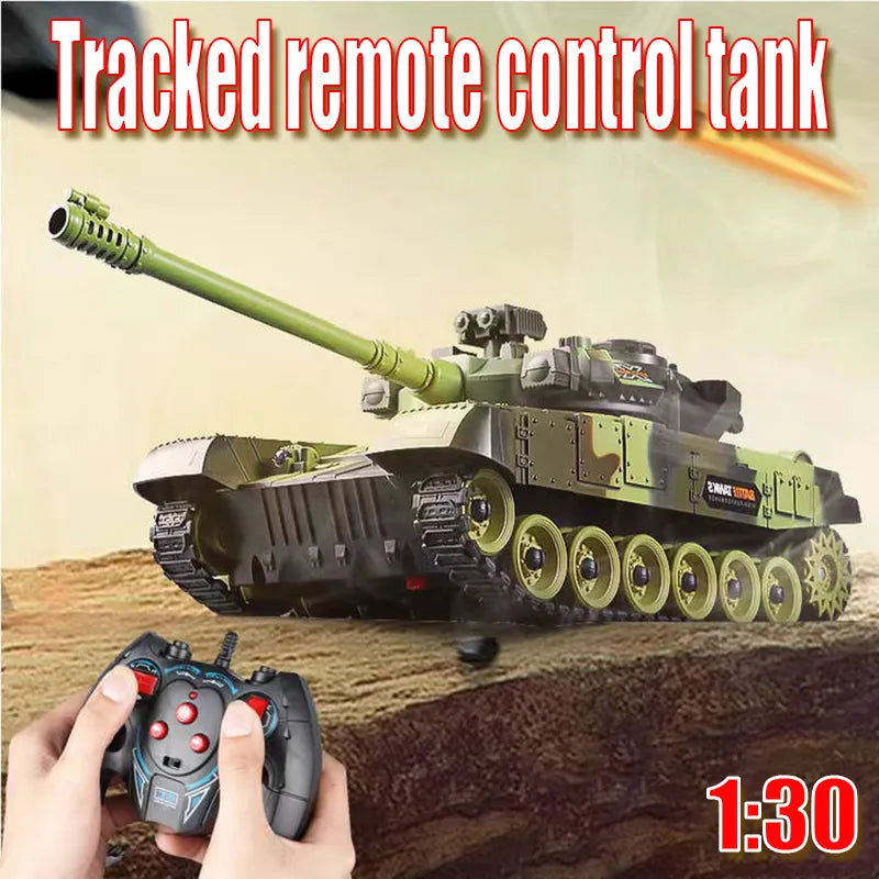RC Battle Tank Military Tactical Vehicle Launch Cross-country Military War Remote Control Vehicle Hobby Model Boy Toys Gift
