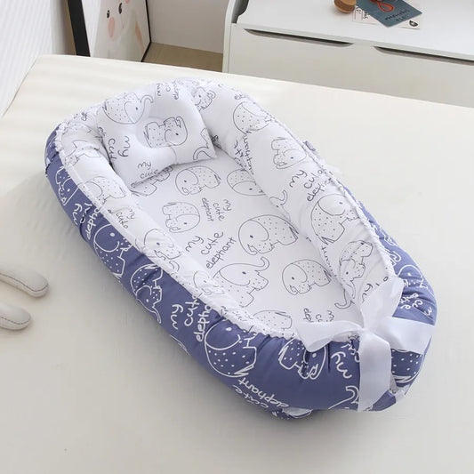 Newborn Bed Crib Bumper Long Pillow For Toddler Sleeping Cushion Cot Fence Protector Kids Room Decoration