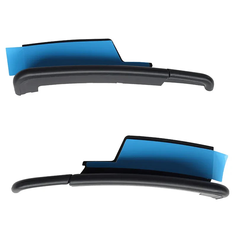 For Mercedes W176 A160 A180 A200 A250 A45 AMG 2013-2019 Rear Bumper Cover Trim Fender Flare Extension Wheel Eyebrow Carbon Black